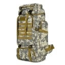Praktický turistický batoh 80 l Rozměry po roztažení 34 x 17 x 72 cm Oxford 600D s polyesterem Popruhy MOLLE Na trekking kempink a cestování 7