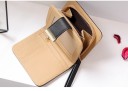 Praktische damesportemonnee met bladeren J795 19