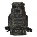 Praktisk rygsæk til vandreture 100 l Mål efter udvidelse 40 x 30 x 90 cm Oxford 600D med polyester Molle-stropper Til ekspeditioner 4