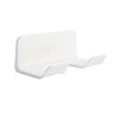 Prateleira de parede para secador de cabelo 14,5×6,5×8,5 cm Suporte para secador com abertura de 5,3 cm Organizador de casa de banho 4