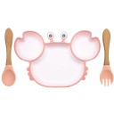 Prato infantil com talheres 3 pcs 2