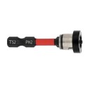 Precisie gipsplaatschroefbit 50 mm met anticorrosiebehandeling en stop voor het boren in gipsplaat, pleisterwerk en zachte materialen 4