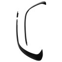 Přední nárazníkové mřížky voštinové levá a pravá pro SEAT Ibiza Cordoba 6L 2002–2009 Matná černá náhrada horní mřížky předního nárazníku 2