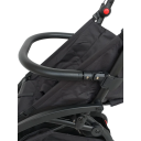 Přední ochranný rám na kočárek Babyzen YOYO z PU kůže Odnímatelný madlo pro dítě Ergonomické držadlo Bezpečnostní doplněk 2