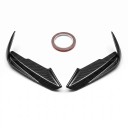 Přední spoiler canards lišty mlhových světel nárazníku, pár levý a pravý, ABS plast, uhlíkový vzhled, pro F30 F31 M Sport 2012–2019 3
