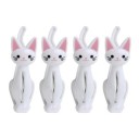 Pregadores de roupa gato 4 pcs 6