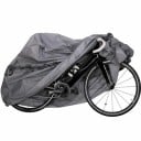 Prelată impermeabilă gri pentru bicicletă și motocicletă 200 x 100 cm, pentru exterior, împotriva soarelui, ploii și prafului, cu protecție UV. Husă 2