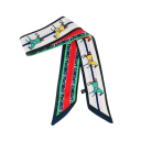 Premium dam lång scarf Fyra årstider Elegantisk mode scarf för huvudet Hårband Lyxigt tillbehör till väskan 2