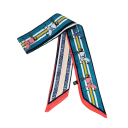 Premium Damen langer Schal Vier Jahreszeiten Eleganter modischer Kopfschmuck Haarband Luxuriöses Accessoire zur Tasche 4