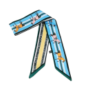 Premium Women's Long Scarf Four Seasons Elegant Fashion Head Scarf Hair Ribbon Luxury Bag Accessory 1