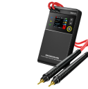 Prenosná bodová zváračka SWM-10 ručná batériová 5000 mAh 1200 A max 0,25 mm 1,8 palcový LCD displej čierna na zváranie plechov a batérií 1