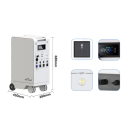 Přenosná elektrárna 5000 W čistá sinusovka 48 V 100 Ah 5,12 kWh Baterie LiFePO4 6000 W MPPT LED osvětlení Bílá Pro dům karavan a zálohu 3