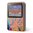 Prenosná retro herná konzola do ruky s farebným LCD displejom 3" pre 8bitové hry s dobíjacou batériou a výdržou 6–8 hodín na jedno nabitie 3
