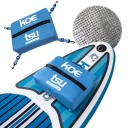 Prenosná taška na paddleboard na uschovanie vecí 38 x 30 x 10 cm z 600D oxfordskej tkaniny vodoodolná s popruhmi na vodné športy 5