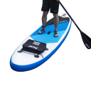 Prenosná taška na paddleboard na uschovanie vecí 40 x 30 x 10 cm z 600D oxfordskej tkaniny vodoodolná čierna s popruhmi na vodné športy 2