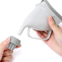 Přenosná toaleta do auta 10,5 x 14 cm Trychtýř s adaptérem na PET lahev Nouzové WC Pomůcka na cesty Kempování Turistika Autodoplňky 3
