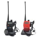 Přenosná vysílačka Baofeng UV-5R 128 skupin kanálů 5 W VHF a UHF dvoupásmová obousměrná radiostanice s LED svítilnou na výlety 7