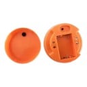 Prenosné núdzové LED svetlo 1 ks Magnetické výstražné svetlo 8,2 cm Na batérie 3x AAA Oranžové Biele i oranžové svetlo Na auto a kemping 3