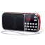 Prenosné rádio AM/FM Vreckové rádio s bluetooth a MP3 Digitálne bezdrôtové rádio Vstavané LED svetlo 12,6 x 2,5 cm 2