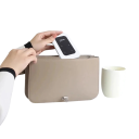 Prenosný 4G LTE WiFi hotspot router 300 Mb/s 2100 mAh batéria IEEE 802.11 b/g/n biely mobilný modem so SIM slotom na cestovanie a internet 3