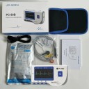 Přenosný EKG monitor Lepu PC-80B Bluetooth a USB dobíjení Barevný displej s křivkou Rozměry 125 x 70 x 21,5 mm Bílý Na měření tepu 2