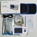 Prenosný EKG monitor Lepu PC-80B Bluetooth a USB nabíjanie Farebný displej s krivkou Rozmery 125 x 70 x 21,5 mm Biely Na meranie tepu 2