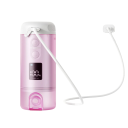 Přenosný elektrický bidet s 5 režimy a nádržkou 250 ml o rozměrech 14,3 x 6 cm s baterií 2000 mAh a USB-C nabíjením v růžovém provedení 4