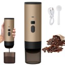 Přenosný kávovar na kapsle i mletou kávu s tlakem 15 bar baterií 2600 mAh a nabíjením USB-C s ohřevem na 90 °C a šálkem 120 ml na cesty 5