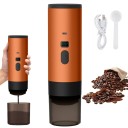 Přenosný kávovar na kapsle i mletou kávu s tlakem 15 bar baterií 2600 mAh a nabíjením USB-C s ohřevem na 90 °C a šálkem 120 ml na cesty 4