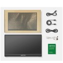 Přenosný monitor HGFRTEE 15,6" dotykový displej ADS-IPS 1920 x 1080 Full HD 300 cd/m² HDR10 USB-C a HDMI pro notebook, Xbox, PS4 / PS5 2