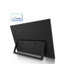 Prenosný monitor HGFRTEE 16" IPS dotykový displej 1920 x 1200 Full HD 16 : 10 96 % sRGB 300 cd/m² HDR s držiakom a USB-C aj HDMI pripojením 3