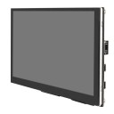 Přenosný monitor SHCHV 7" IPS dotykový displej 1024 x 600 LCD HDMI pro Raspberry Pi 5 / 4B / 3B+ a PC s držákem 10