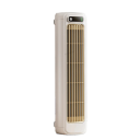 Přenosný věžový ventilátor 31,2x8,9x8,4 cm s akumulátorem 2000 mAh, 3 rychlostmi a LED podsvícením pro stůl, ložnici a cestování 1