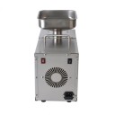 Prensa de aceite eléctrica Prensa de aceite en frío automática Prensa de acero inoxidable para el hogar 220 V 1500 W 41 x 16 x 31 cm para aceites saludables 3