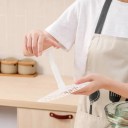 Prensa de plástico para frascos de fermentación y encurtido de verduras 15 cm con diseño enrejado blanco 3