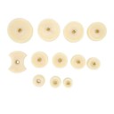 Prensa para fecho de caixas de relógios com conjunto de 12 adaptadores de nylon de 18–52 mm e adaptador tipo borboleta 5