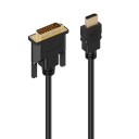 Prepojovací kábel HDMI na DVI-D M / M 2