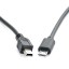 Prepojovací kábel Micro USB na Mini USB-B M / M 25 cm 3