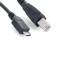 Prepojovací kábel Micro USB na USB-B M / M 1 m 3