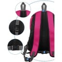 Přepravní batoh pro psy do 3 kg s prodyšnou síťovinou a kapsami, velikost S, 30 x 16 x 35 cm 11