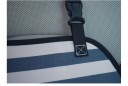 Přepravní box pro psy a kočky do auta 39 x 39 x 28 cm Bezpečnostní sedačka s popruhy Pevná konstrukce Síťované stěny 2