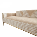 Prešívaný protiskluzový poťah na pohovku 90 x 160 cm Houndstooth pepito vzor Ochranný prehoz na sedačku a gauč do obývacej izby 6