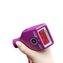 Přesný měřič tloušťky laku auta Linshang LS237 Bluetooth tester nátěru karoserie rozsah 0-3500 μm rubínový hrot s aplikací fialový 2