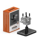 Presný otočný mini zverák 2 v 1 pre modelárstvo, jemnú mechaniku a detailné upínanie malých dielov 5