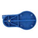 Pressa per chiusura casse orologio con set di 12 attacchi in nylon da 18–52 mm e attacco a farfalla 3