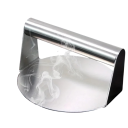 Presse à burgers 14 x 7,5 cm Presse à viande ronde en acier inoxydable pour barbecue presse à burger moule à galettes de hamburger outil de cuisine 2