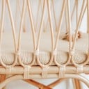 Prestieradlo do detskej postieľky až 83 × 43 × 5 cm Bavlnené mušelínové napínacie prestieradlo Oválny tvar Priedyšný poťah na matrac 3