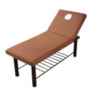 Prestieradlo na masážne lehátko 190 x 70 cm 100% polyester Elastický ochranný potah SPA Wellness Kozmetika Ľahká údržba 4