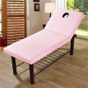 Prestieradlo na masážne lehátko 190 x 70 cm 100% polyester Elastický ochranný potah SPA Wellness Kozmetika Ľahká údržba 3