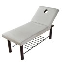 Prestieradlo na masážne lehátko 190 x 70 cm 100% polyester Elastický ochranný potah SPA Wellness Kozmetika Ľahká údržba 5